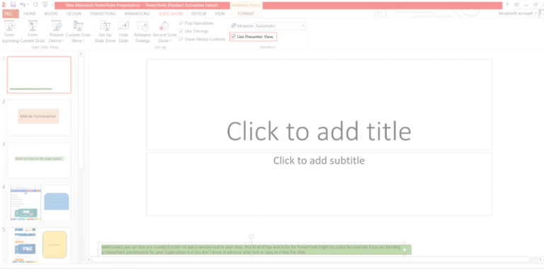 Note On Slide How can I Add Speaker Notes in PPT? A Step-by-step Guide