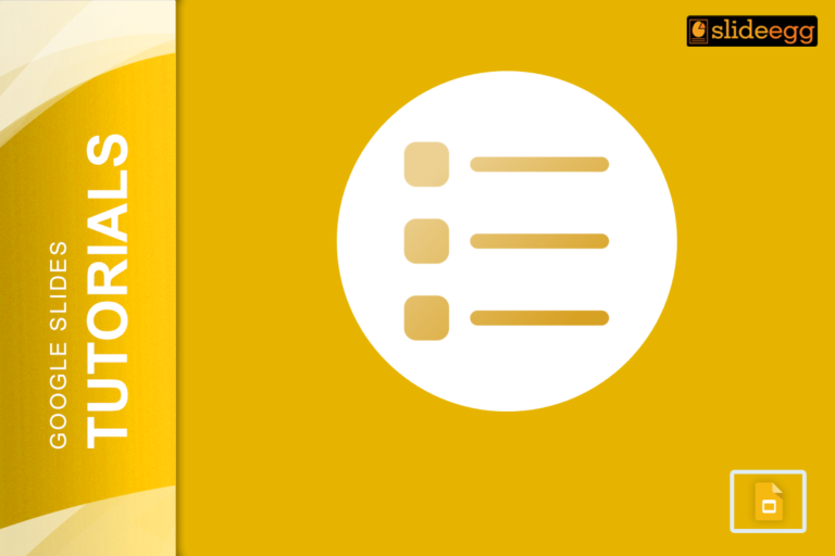 Banner of the blog "How to Change Bullet Color in Google Slides"