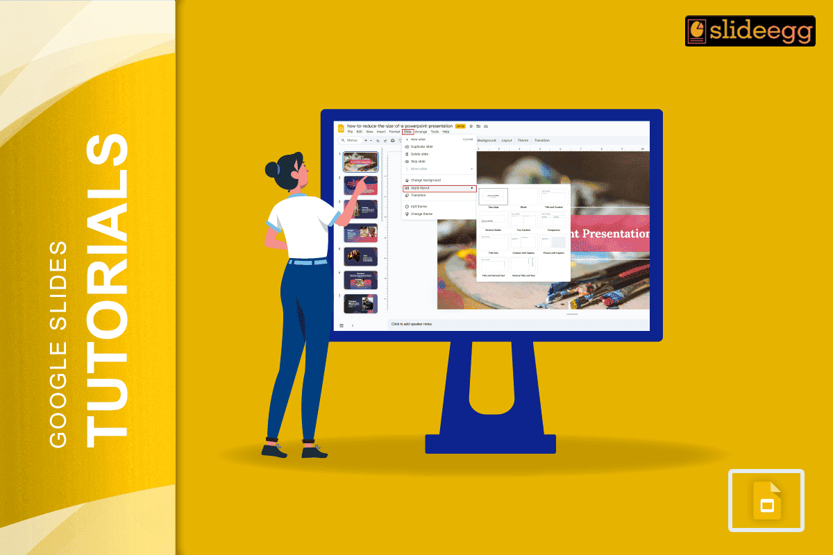 How to Edit the Layout in Google Slides