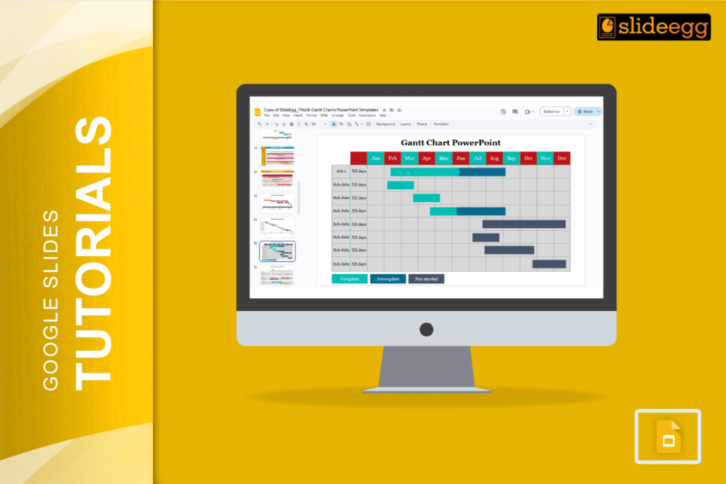 Banner of the Blog "How to Make Gantt Chart in Google Slides"