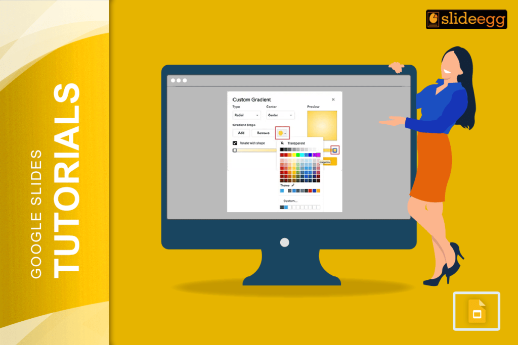 Banner of the Blog "How to Make a Gradient in Google Slides"