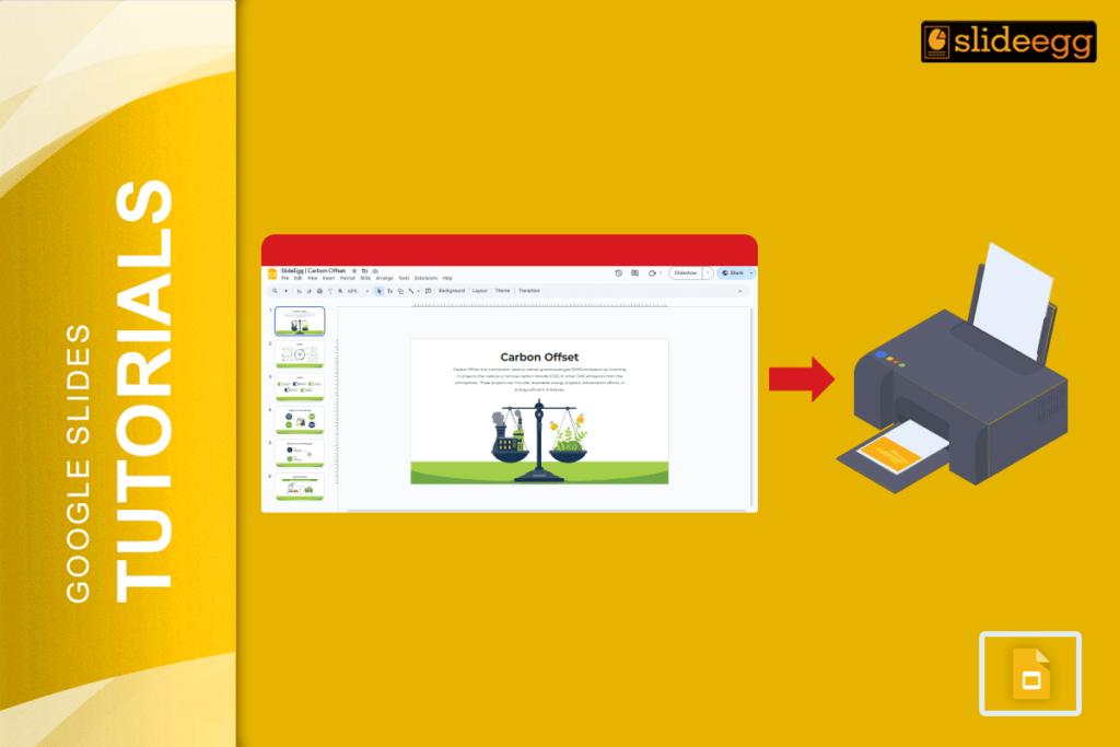 Banner of the Blog "How to Print Multiple Google Slides on One Page"