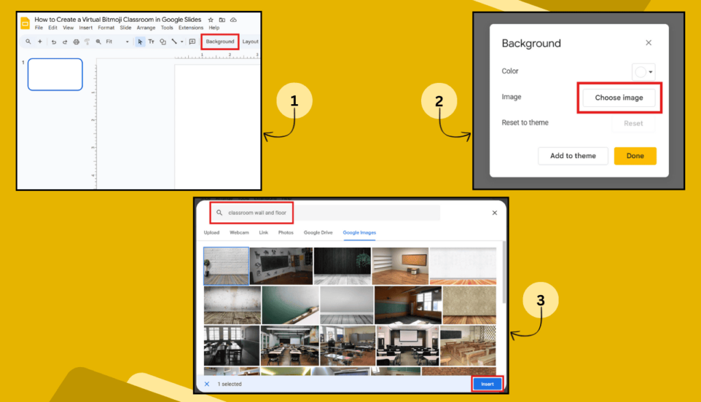 Setting Background in Google Slides