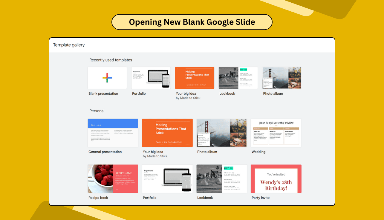 How To Create A Digital Notebook In Google Slides