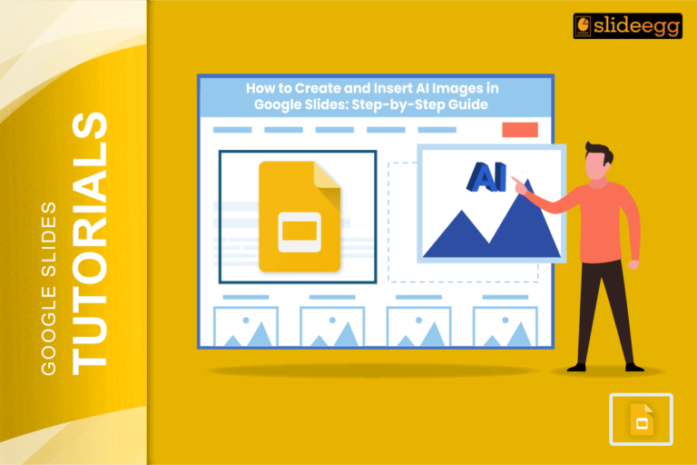 Banner of the blog "How to Create and Insert AI Images in Google Slides"