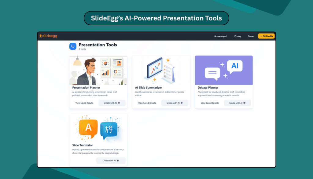 SlideEgg’s AI-Powered Presentation Tools
