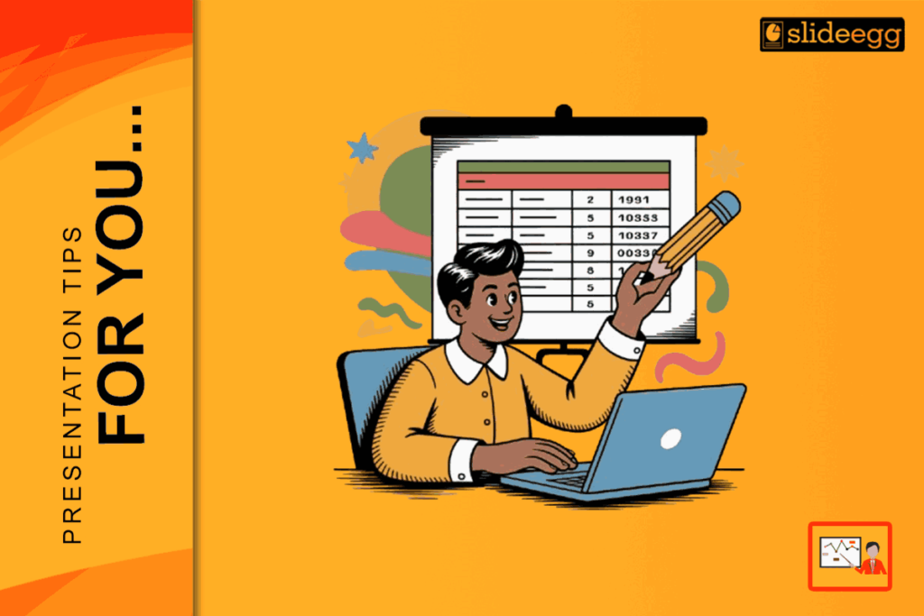 Guide to choosing a table presentation template in 2026 with readable rows, strong contrast, and simple data visuals.
