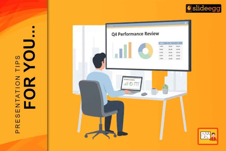 Table presentation template slide showing clear rows, columns, and headers to present data neatly in 2026