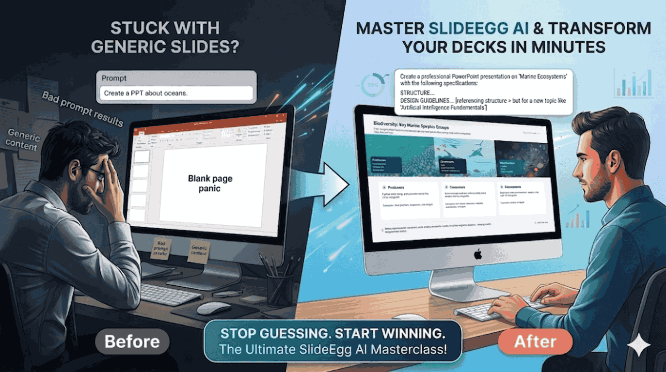 Get the Best Out of SlideEgg’s AI Presentation Maker