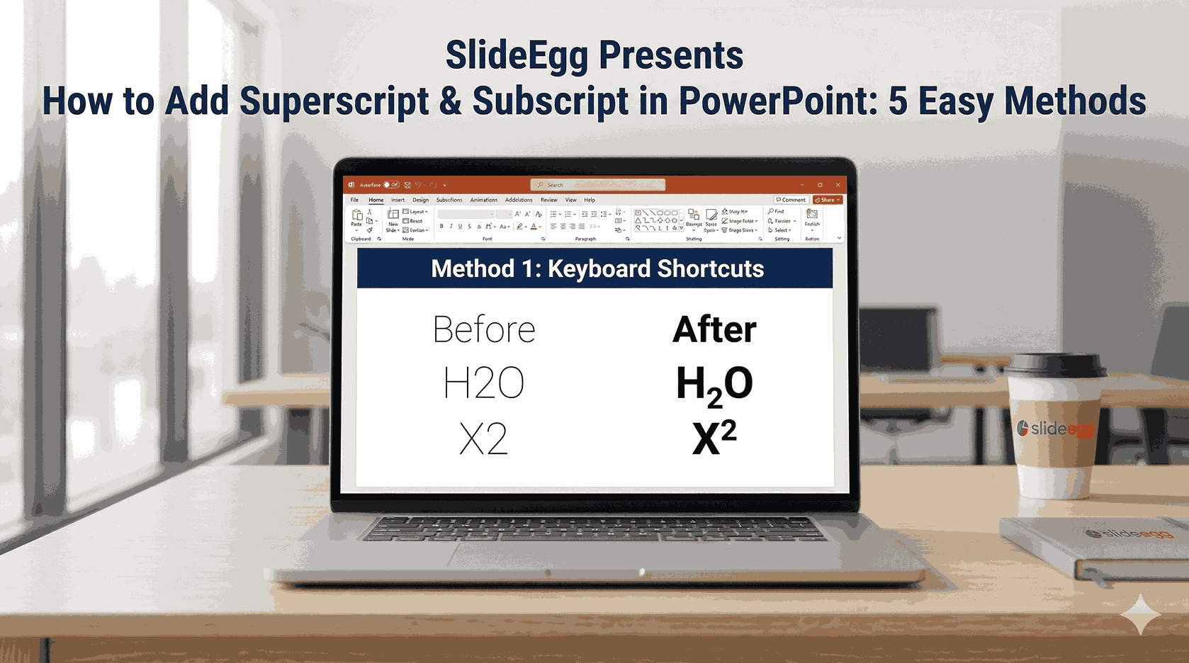 How to Add Superscript & Subscript in PowerPoint: 5 Easy Methods (Windows & Mac)
