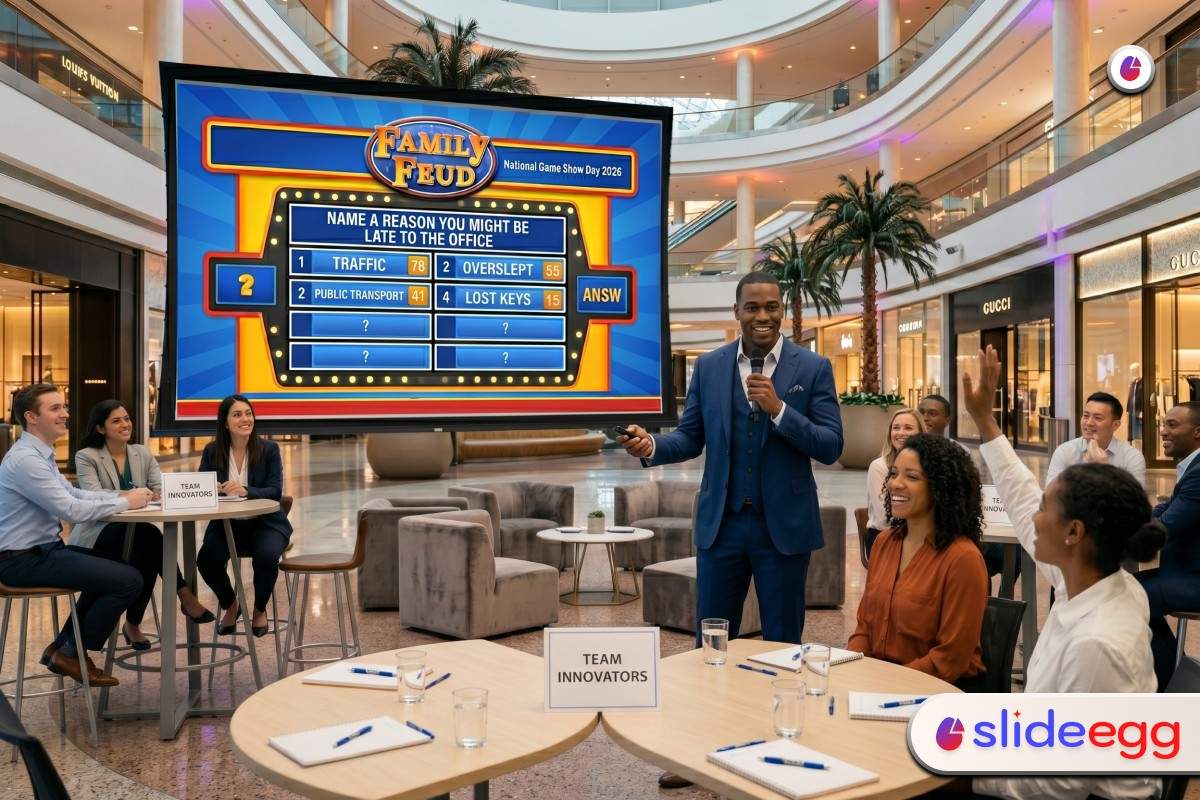 National Game Show Day 2026 — How to Host a Family Feud Presentation That Steals the Spotlight