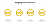 Editable Arrow Infographic PowerPoint And Google Slides