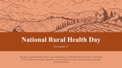Attractive National Rural Health Day PowerPoint Presentation