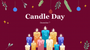 Candle Day PowerPoint Presentation And Google Slides