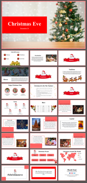 Creative Christmas Eve PowerPoint Presentation Template