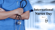 Creative International Nurses Day PowerPoint Presentation