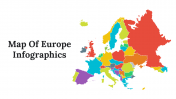 Creative Map Of Europe Infographics PowerPoint Presentation