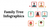 Attractive Family Tree Infographics PowerPoint Presentation