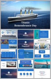 Best Titanic Remembrance Day PowerPoint And Google Slides