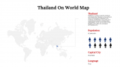 Best Thailand On World Map PowerPoint And Google Slides