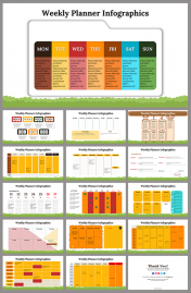 Best Weekly Planner Infographics PPT And Google Slides