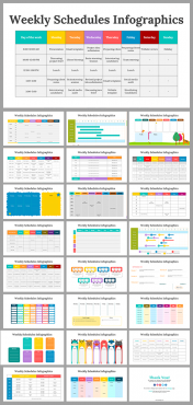 Best Weekly Schedules Infographics PPT And Google Slides