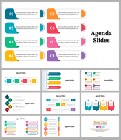 Creative Agenda PowerPoint Presentation And Google Slides