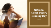National Great Poetry Reading Day PPT And Google Slides