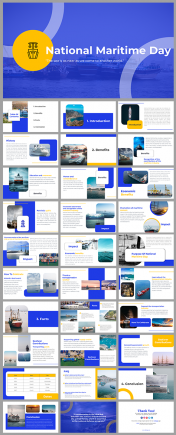 National Maritime Day PowerPoint And Google Sides Themes