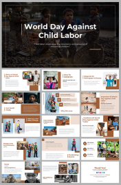 World Day Against Child Labor PowerPoint And Google Slides