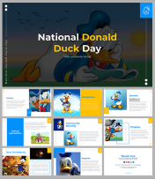 National Donald Duck Day PowerPoint And Google Slides