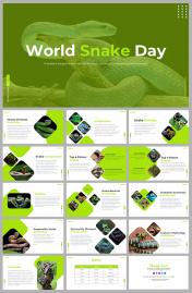World Snake Day PowerPoint And Google Slides Templates