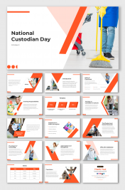 Best National Custodian Day PowerPoint And Google Slides