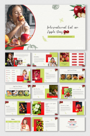 International Eat An Apple Day PowerPoint And Google Slides