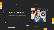 Get Social Justice In US PowerPoint And Google Slides