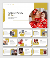 Best National Family PJ Day PowerPoint And Google Slides
