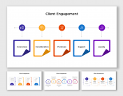 Creative Client Engagement PowerPoint And Google Slides
