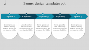 Best Banner Design Templates PPT In Multicolor Slide