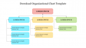 Download Organizational Chart Template Design