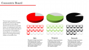 Awesome Concentric Circles PowerPoint Template Design