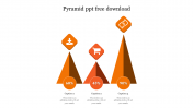 Best Three Pyramid PPT Free Download For Presentation
