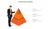Editable Pyramid PPT Template For Presentation Slide