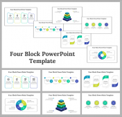 Creative Four Block PowerPoint Templates And Google Slides