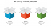 Get Box Opening Animation PowerPoint for Presentations