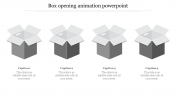 Attractive Box Opening Animation PowerPoint Presentation