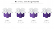 Best Box Opening Animation PowerPoint Presentation Slide