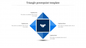 Editable Triangle PowerPoint Template For Presentation