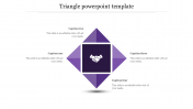 Make Use Of Our Triangle PowerPoint Template Presentation