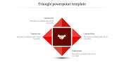 Awesome Stage Triangle PowerPoint Template For Presentation