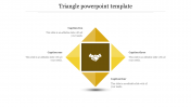 Editable Triangle PowerPoint Template Presentation